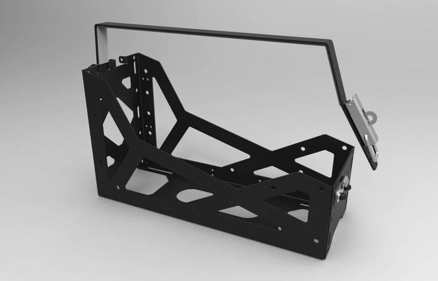 Jerry Can Holder Accessories Canopy Camper AluCab Global