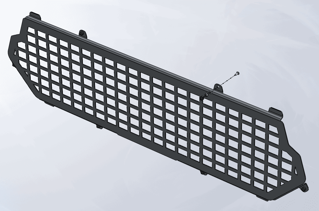 Contour Canopy Security Window Grid AluCab Global